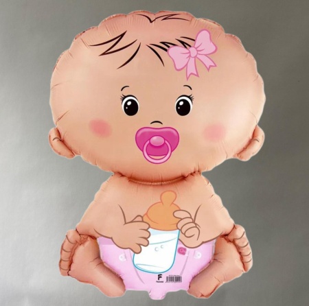 Шар фольгированный "Пупс"